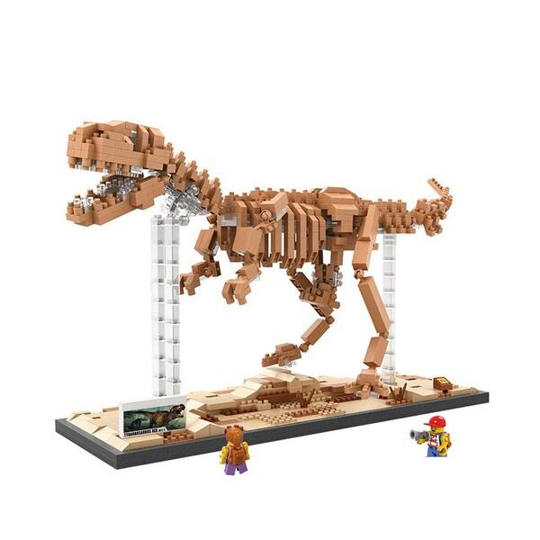 LOZ 9023 Dinosaur Tyrannosaurus Rex Skeleton
