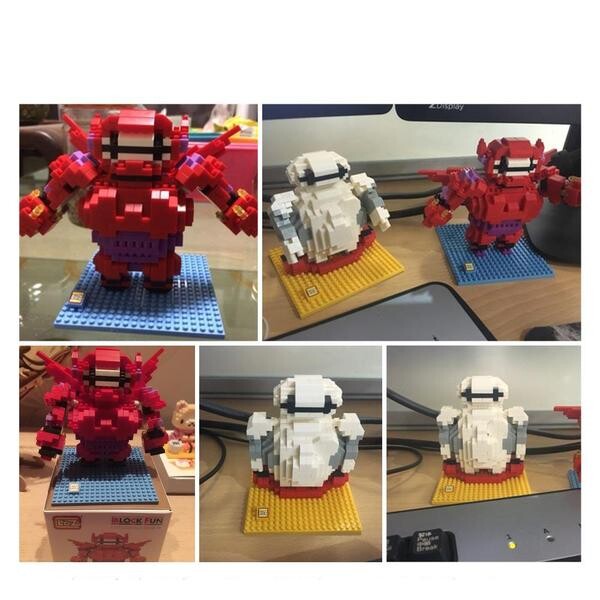 LOZ Big Hero 6 Baymax White