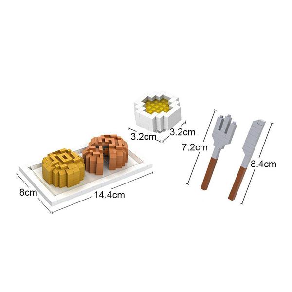 LOZ 9393 Mooncake Meal Set