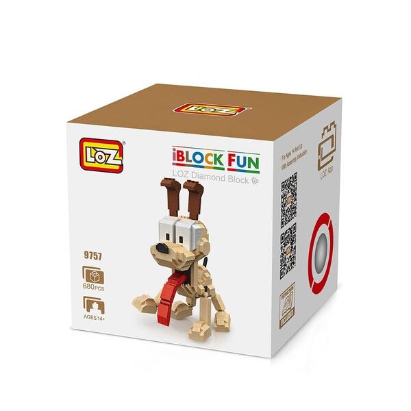 LOZ 9757 Garfield Dog Odie