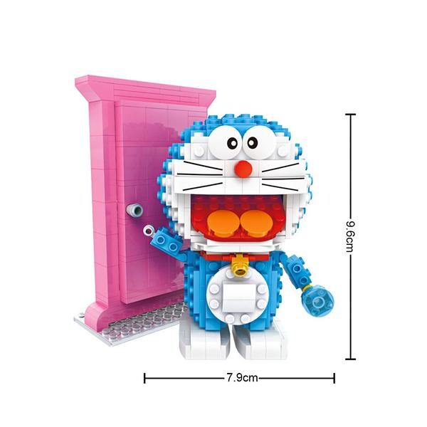 LOZ Mini Doraemon Pink Door