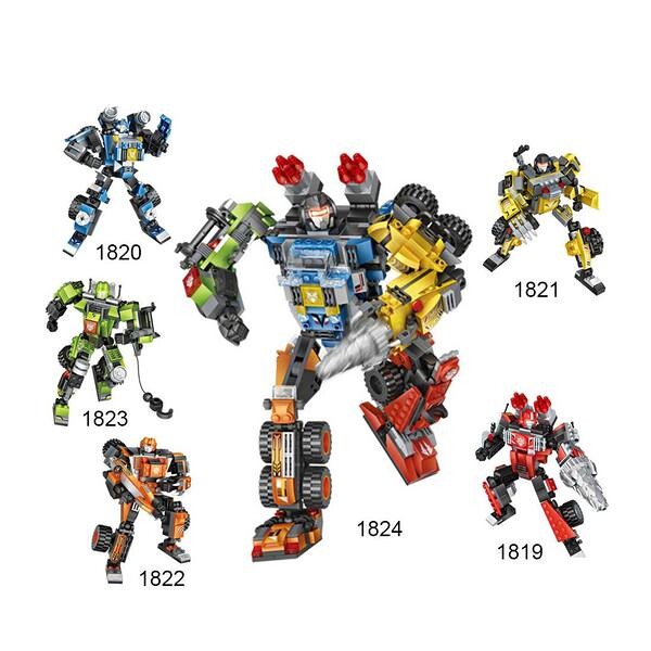 LOZ 1819-1824 Transformers Giant Bundle