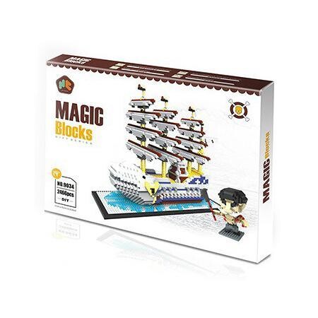Magic Blocks 9024 White Ship