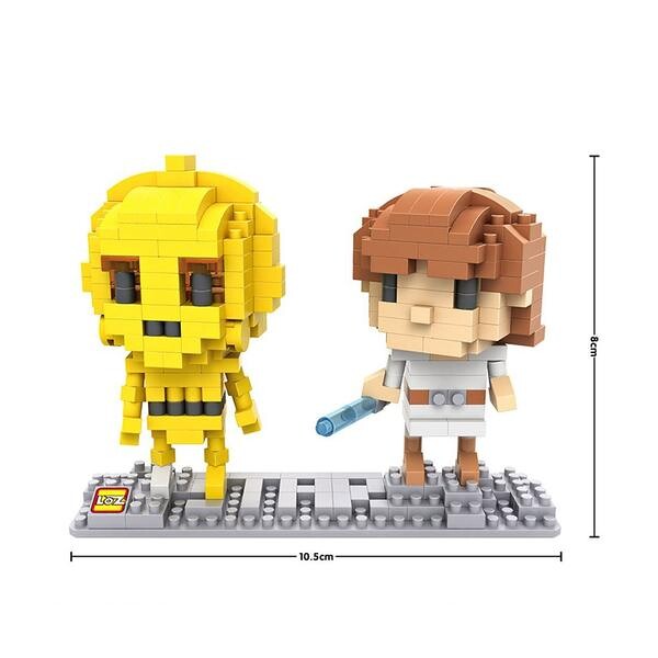 LOZ 9532 CP3O and Luke Skywalker