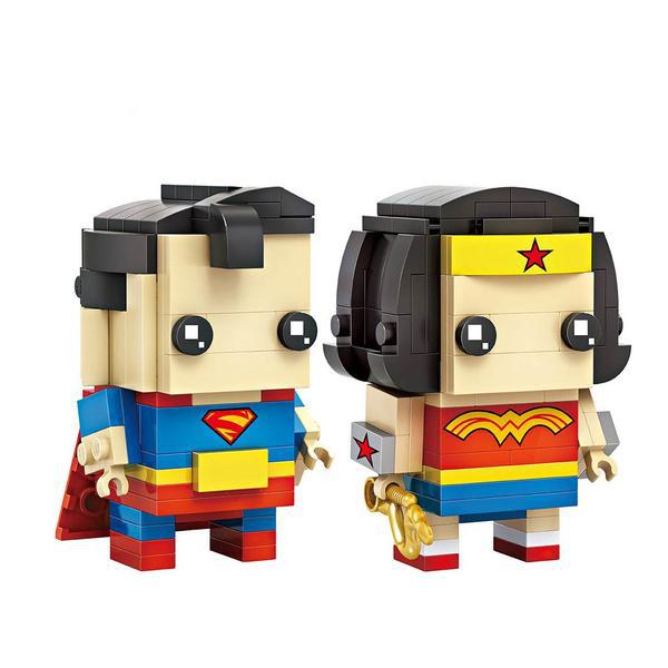 LOZ 1701 Superman and Wonder Woman