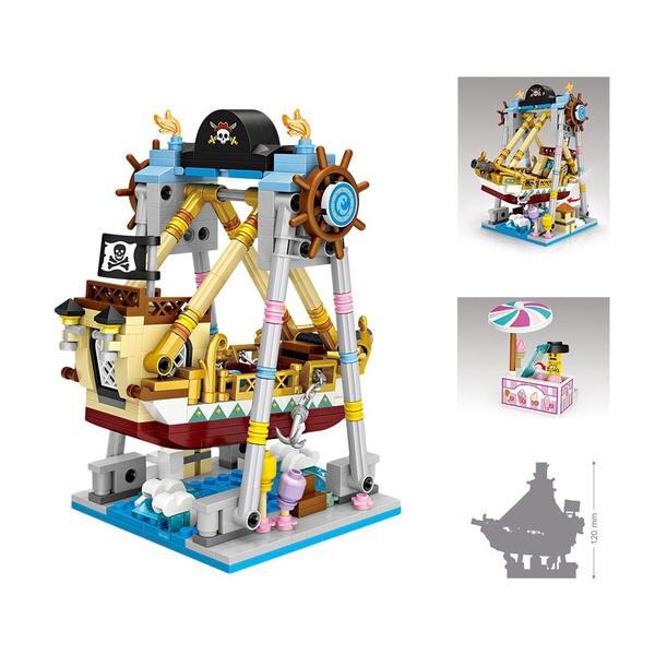 LOZ Amusement Park Pirate Ship
