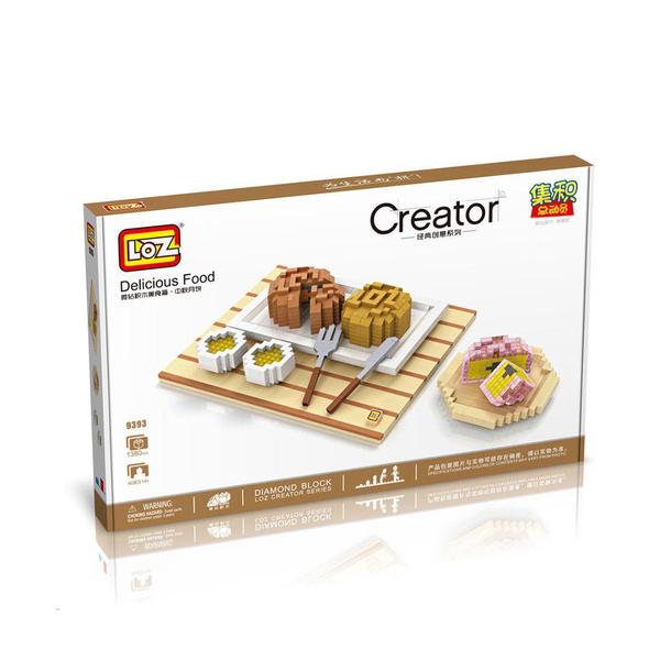 LOZ 9393 Mooncake Meal Set