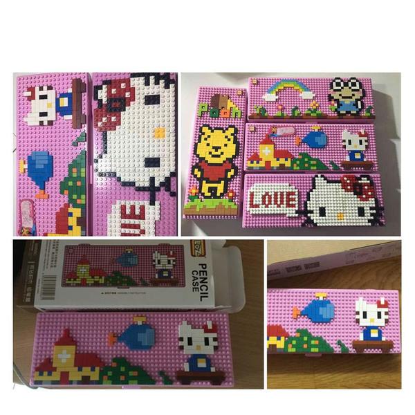 LOZ 9096-2 Pen Case Hello Kitty