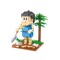 LOZ 9737 Doraemon Blue Spear Honekawa Suneo