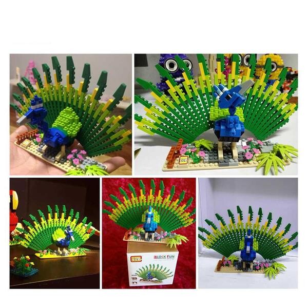 LOZ 9545 Peacock