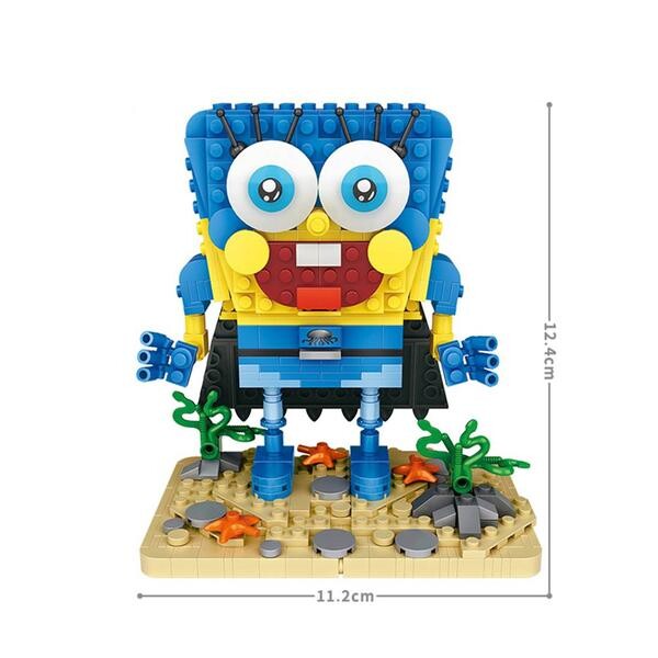 LOZ Spongebob Blue Hero