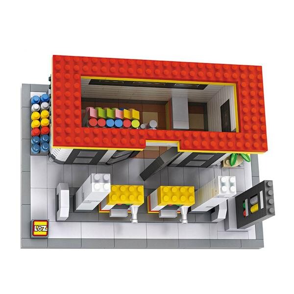 LOZ 9033 Large Shell Gas Station