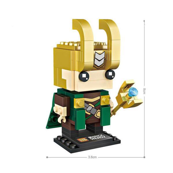 LOZ 1425 Brickheadz Loki