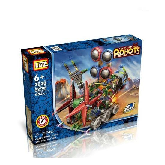 LOZ 3030 Big 4-Eyed Robot