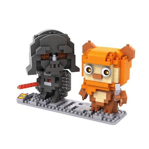 LOZ 9533 Star Wars Darth Vader and Ewok