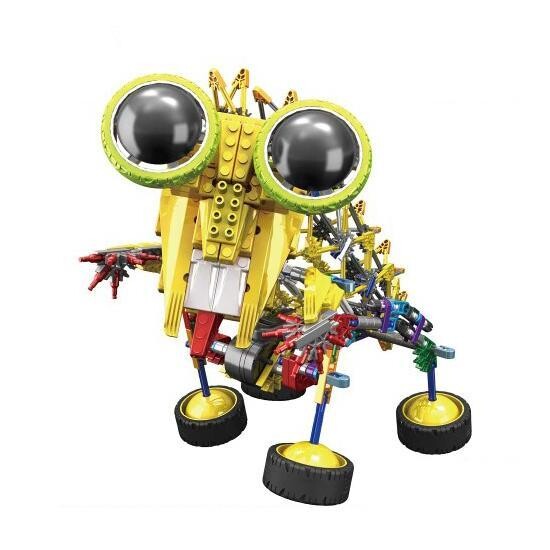 LOZ 3025 4-Eyed Robot Yellow Mantis
