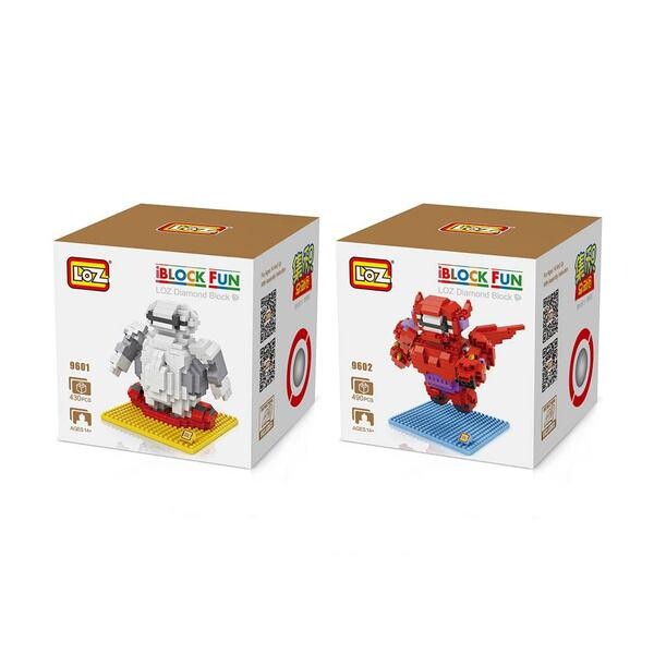 LOZ 9601-9602 Big Hero 6 Baymax