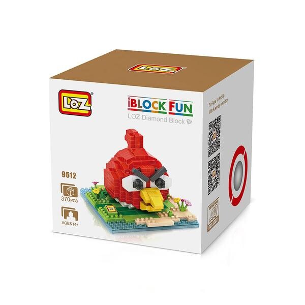 LOZ 9512 Small Red Angry Bird