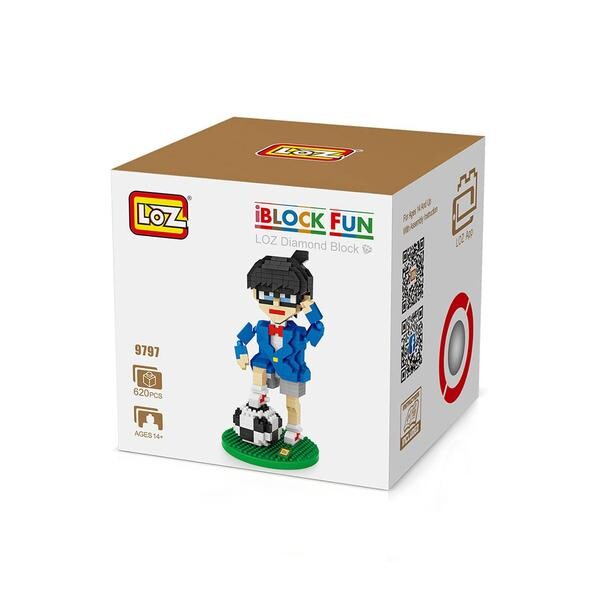 LOZ 9797 Detective Conan with Soccer