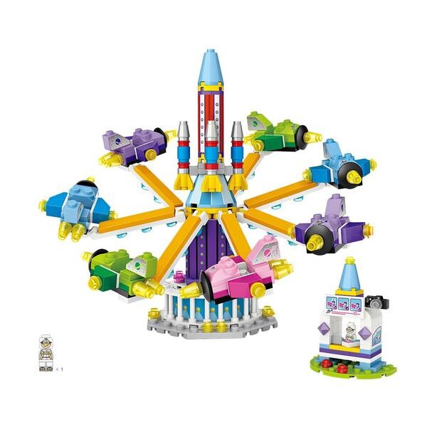LOZ 1719 Amusement Park Rocket Ride