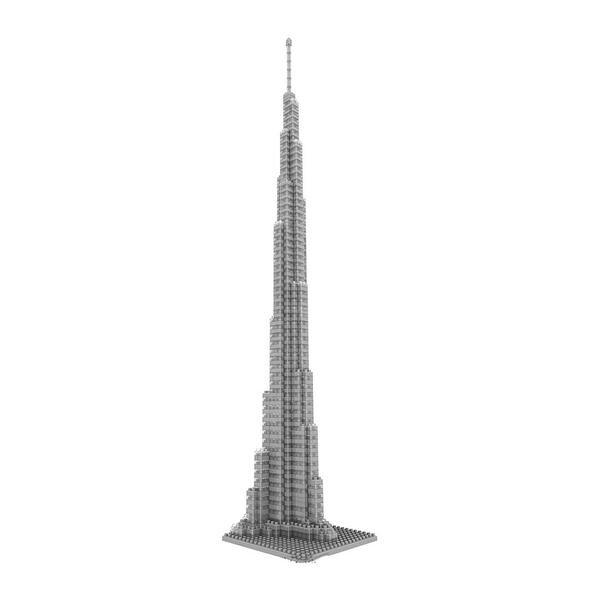 LOZ Architecture Diamond Blocks burj khalifa tower