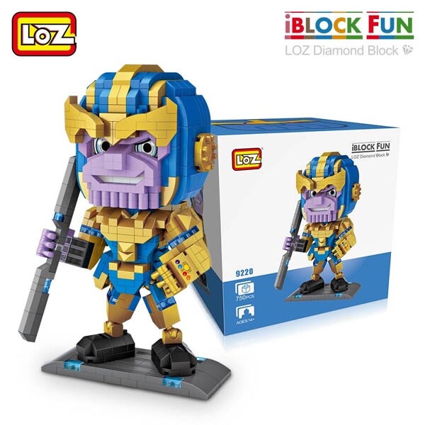 LOZ 9220-9223 Thanos and Iron Man