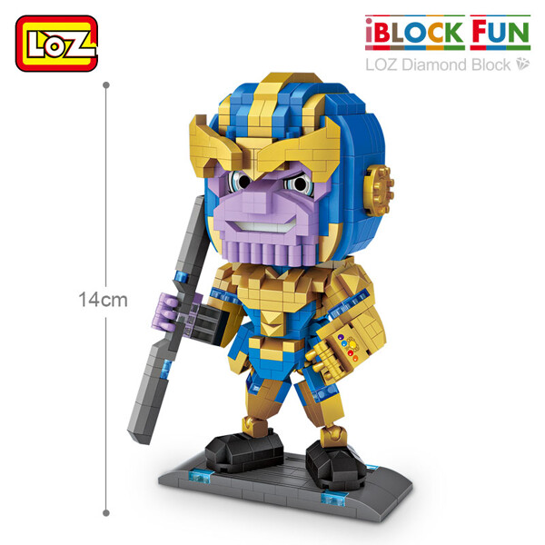 LOZ 9220-9223 Thanos and Iron Man