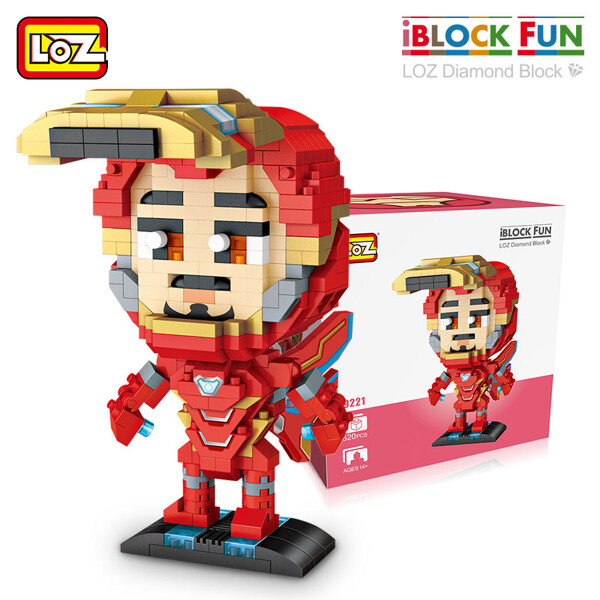 LOZ 9220-9223 Thanos and Iron Man