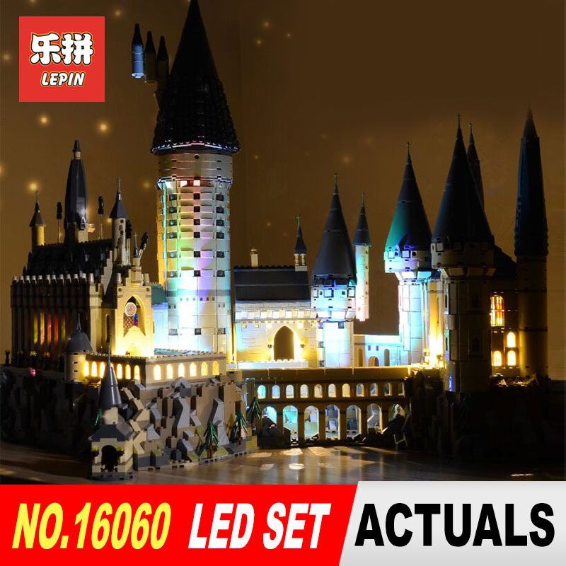 Luxury VersionLED Light Set For LEGO 71043 Hogwarts Castle Compatible LEPIN 16060 (Only Light Set)Kits