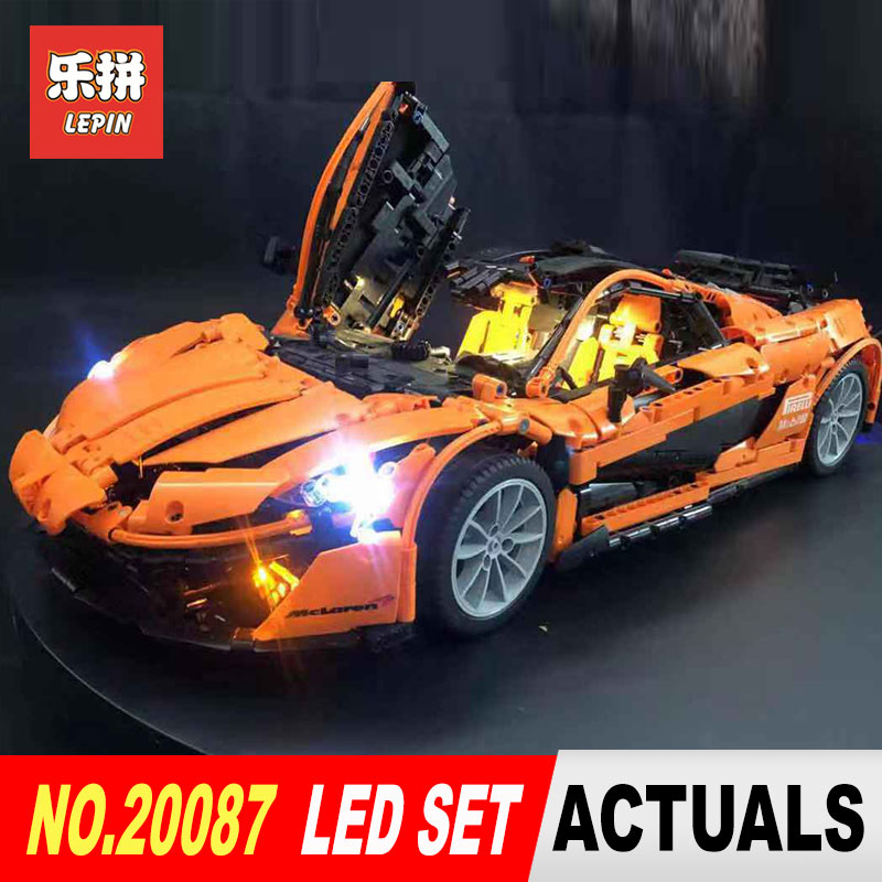 Luxury VersionLED Light Set For LEPIN 20087 McLaren P1 hypercar 1:8 and MOC-16915Kits