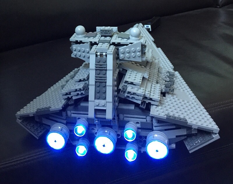 Basic Version LED Light Kit For LEGO 75055 The Imperial Super Star Destroyer Compatible With LEPIN 05062 ( Bricks Set not included) (Only Light Set)Kits