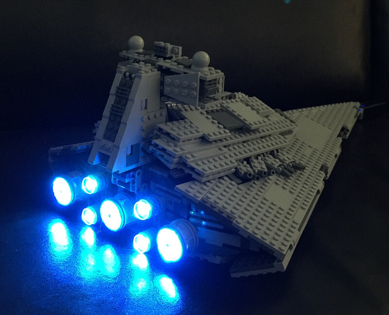 Basic Version LED Light Kit For LEGO 75055 The Imperial Super Star Destroyer Compatible With LEPIN 05062 ( Bricks Set not included) (Only Light Set)Kits
