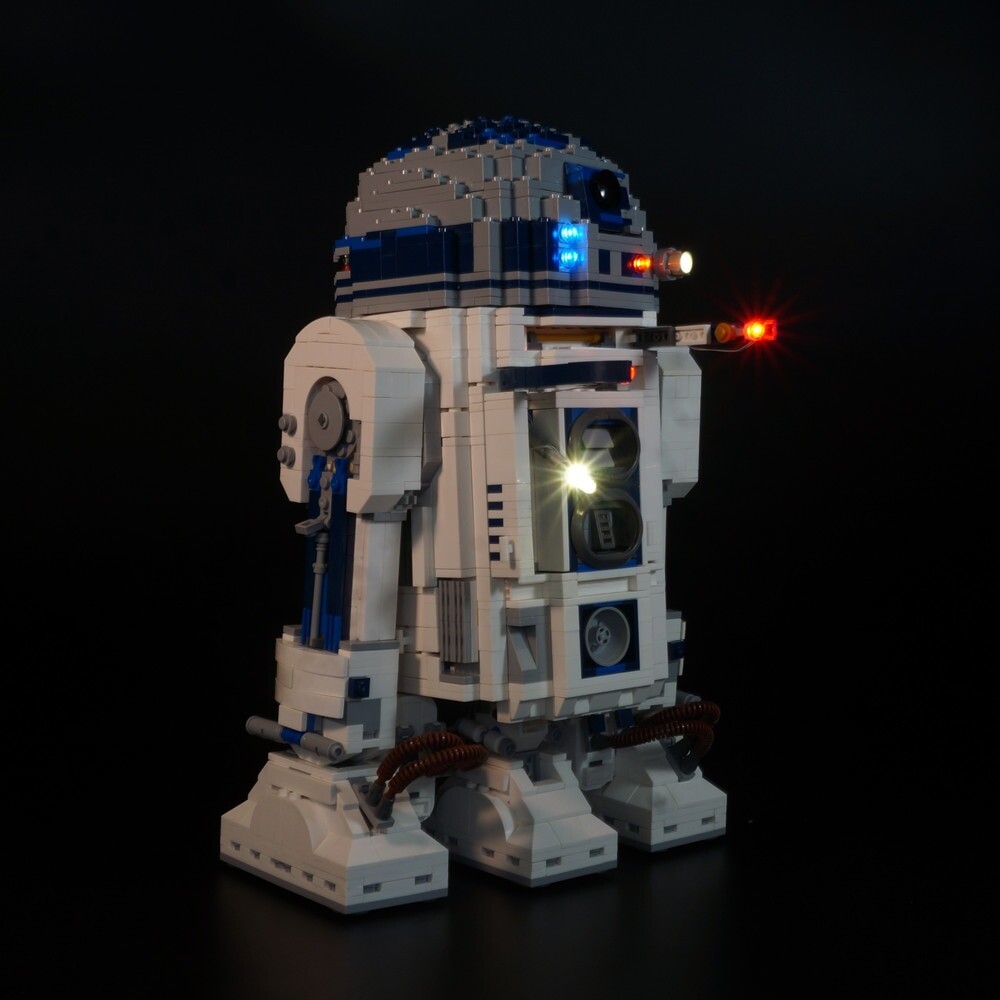 Basic Version Advanced version LED Light Set For LEGO 10225 Star Wars r2d2 Robot Starfighter (Only Light Set)Kits