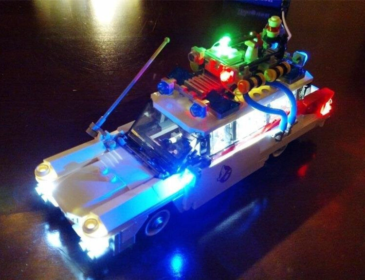 Basic Version LED Light Kit For LEGO 21108 Ghostbusters Ecto-1 (Only Light Set)Kits