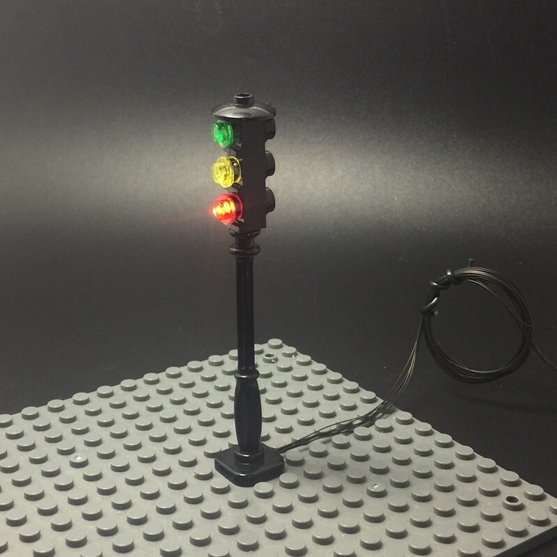 Basic Version LED Light For LEGO city series (Only Light Set)Kits