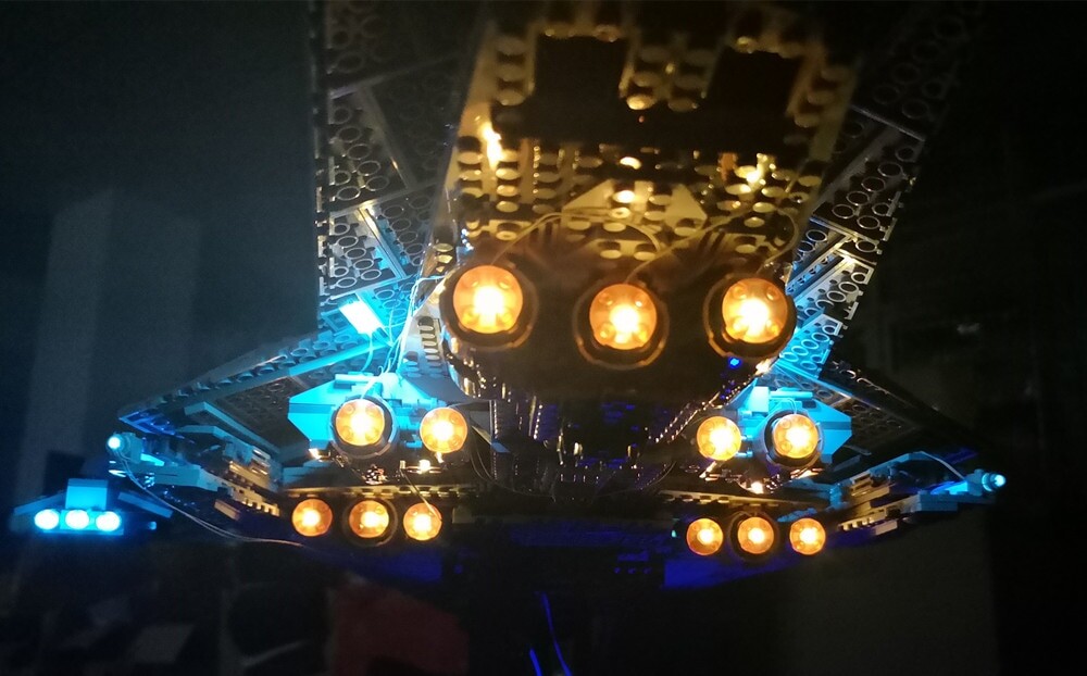 Basic Version LED Light Kit For LEGO 10221 Star Wars Super Star Destroyer Compatible With LEPIN 05028 (Only Light Set)Kits