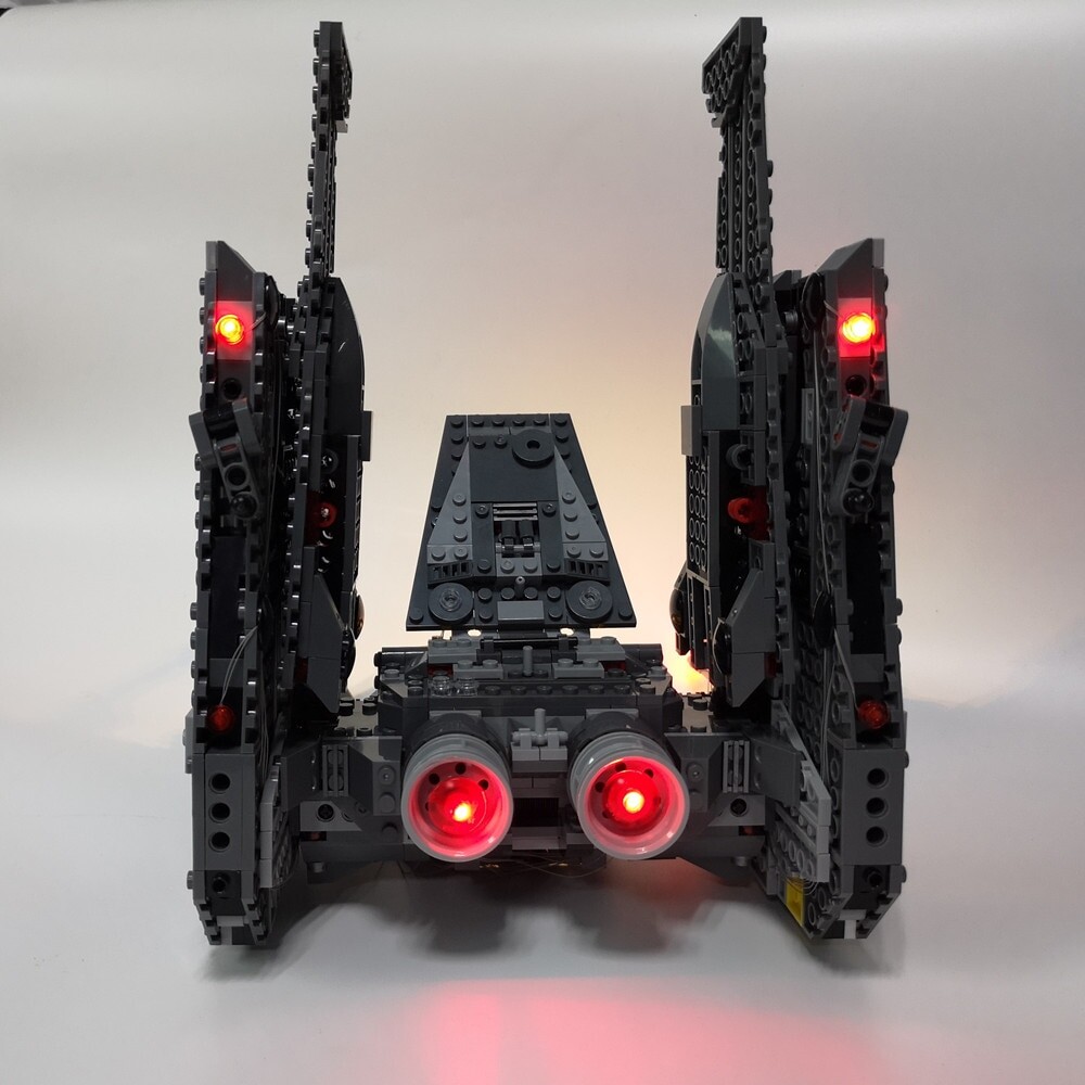 Basic Version LED Light Kit For LEGO 75104 the Kylo Ren Command Shuttle Compatible With LEPIN 05006 (Only Light Set)Kits