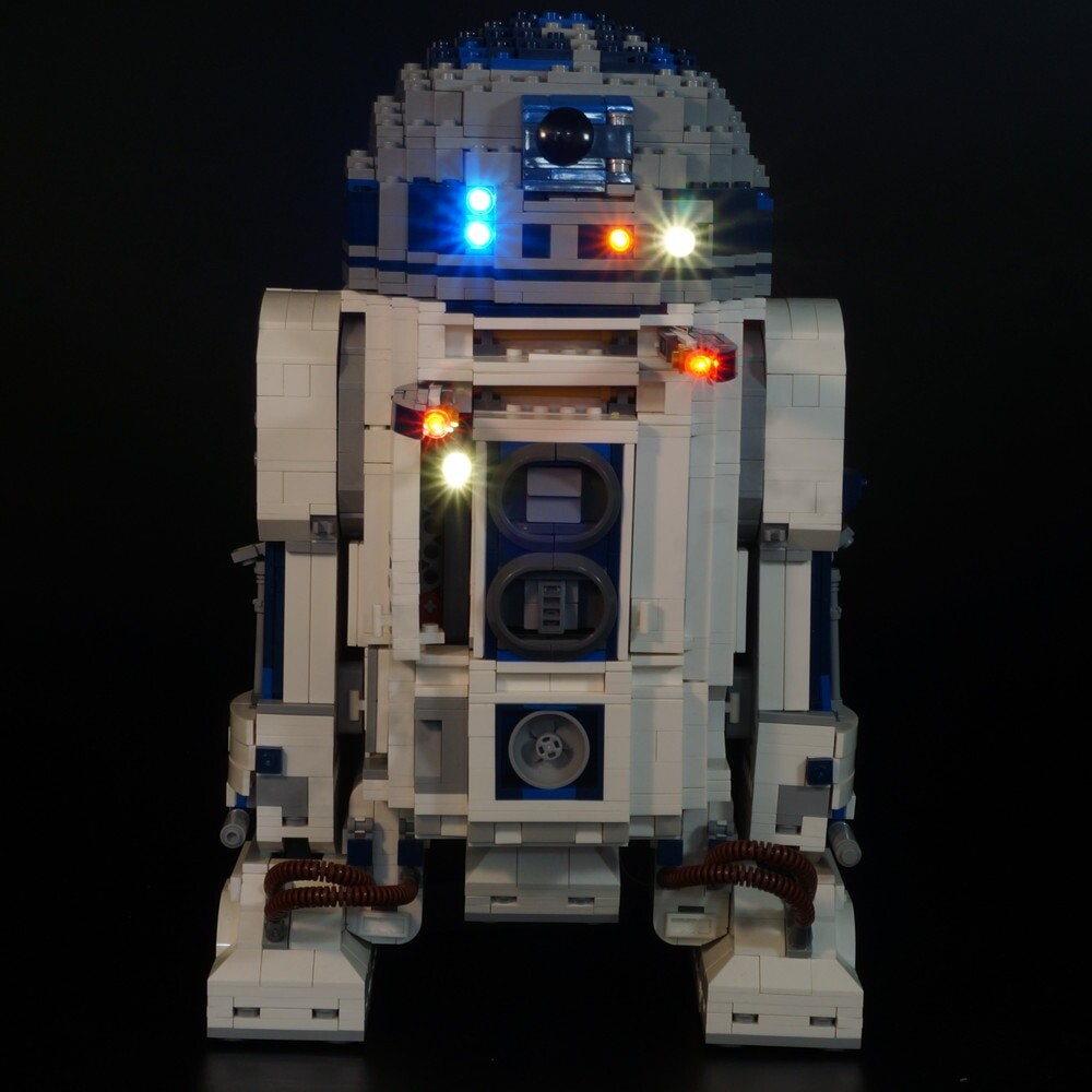 Basic Version LED Light Kit For LEGO 10225 and 05043 star wars R2-D2 Model Building blocks (Only Light Set)Kits
