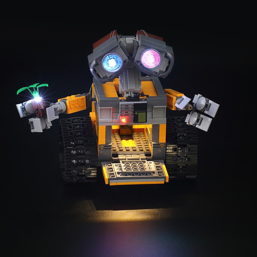 Basic Version LED Light Kit For LEGO 21303 and 16003 Idea Robot WALL E (Only Light Set)Kits