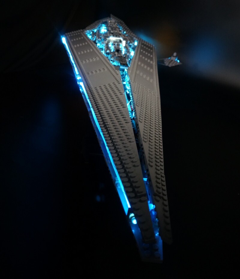 Basic Version LED Light Kit For LEGO 10221 Star Wars Super Star Destroyer Compatible With LEPIN 05028 (Only Light Set)Kits