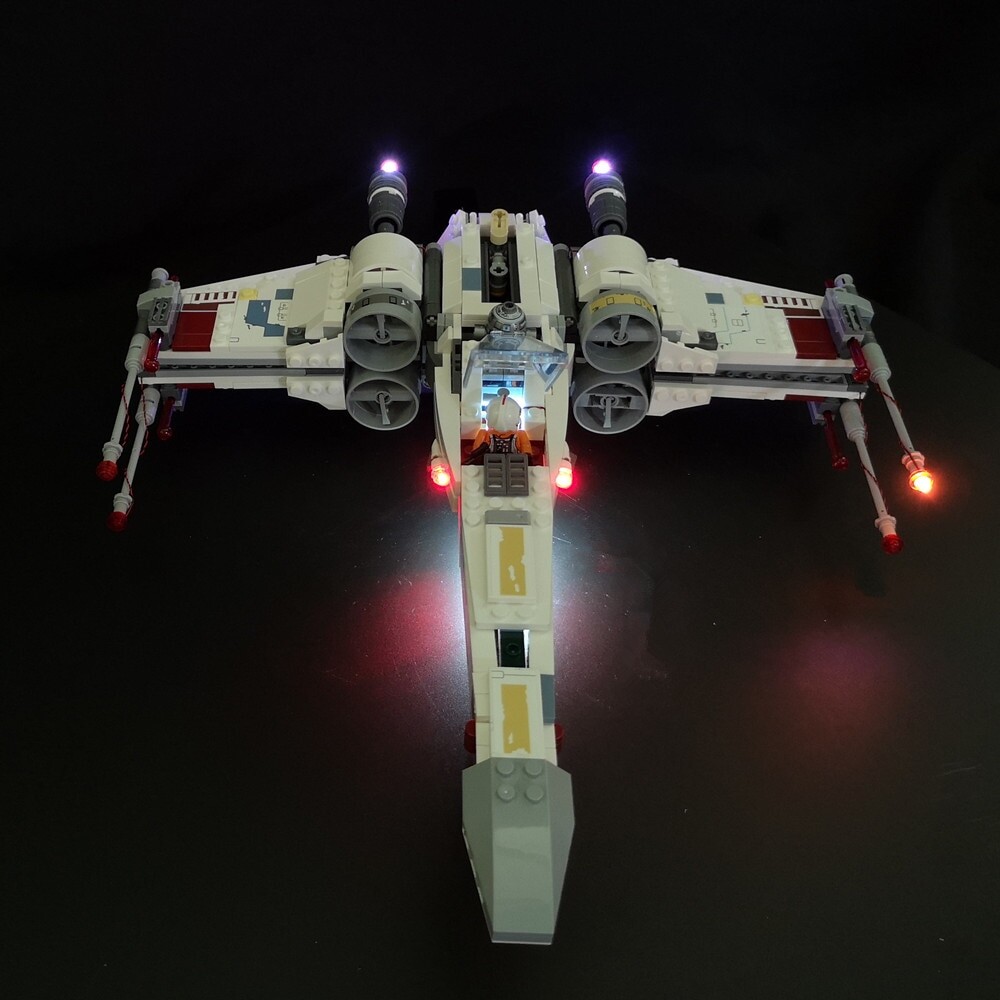 Basic Version LED Light Kit For LEGO 75218 Star Wars the X Wing Starfighter (Only Light Set)Kits