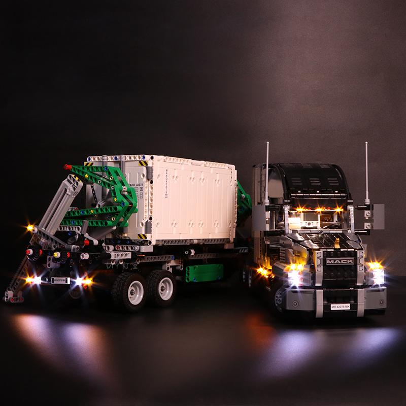 Luxury VersionLED Light Set For LEGO 42078 Mack Anthem Compatible LEPIN 20076Kits