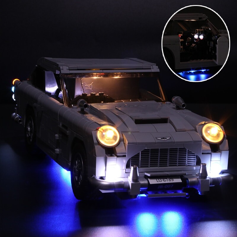 Luxury VersionLED Light Set For LEGO 10262 James Bond Aston Martin DB5 Compatible LEPIN 21046Kits