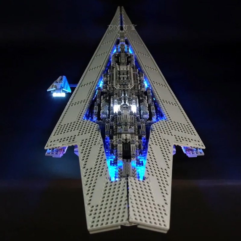 Luxury VersionLED Light Set For LEGO 10221 Millennium Falcon Compatible LEPIN 05028 (LED light+Battery box)Kits