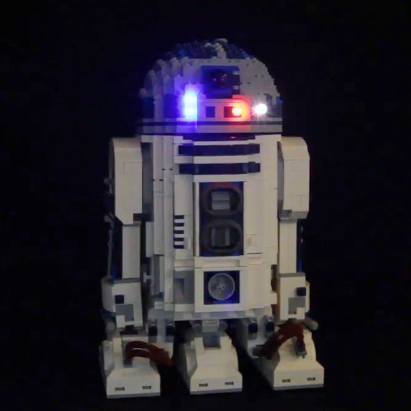 Luxury VersionLED Light Set For LEGO 10225 Star Wars R2-D2 Compatible LEPIN 05043 (LED Light+Battery box)Kits