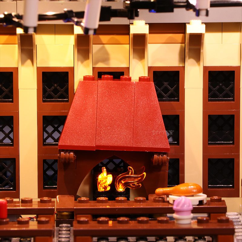 Luxury VersionLED Light Set For LEGO 75954 Hogwarts Great Hall Compatible LEPIN 16052 (LED Light)Kits