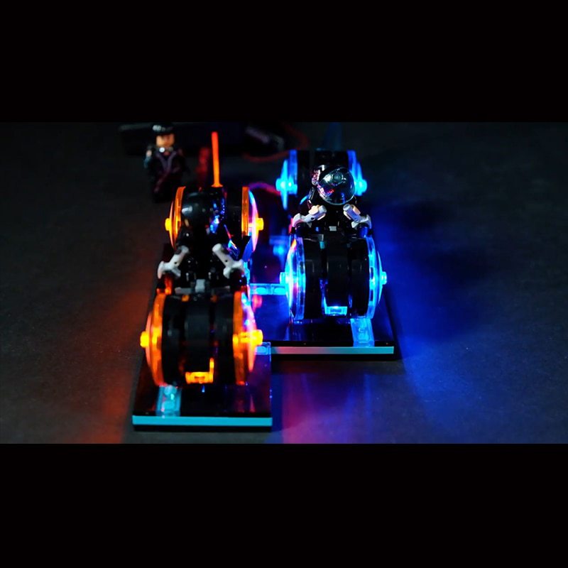 Luxury VersionLED Light Set For LEGO 21314 TRON: Legacy (LED Light+Battery box)Kits