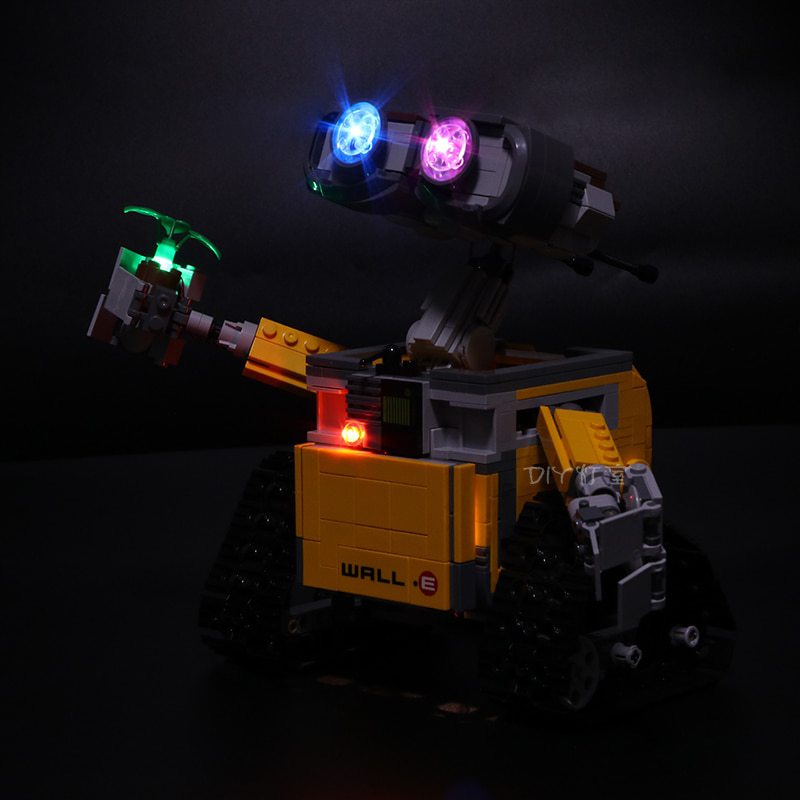 Luxury VersionLED Light Set For LEGO 21303 WALL-E Compatible LEPIN 16003 (LED Light+Battery box)Kits