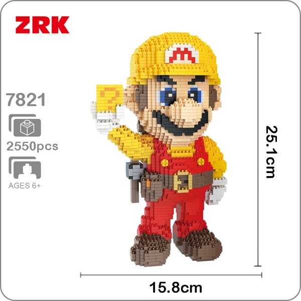 ZRK 7821 Large Yellow Super Mario