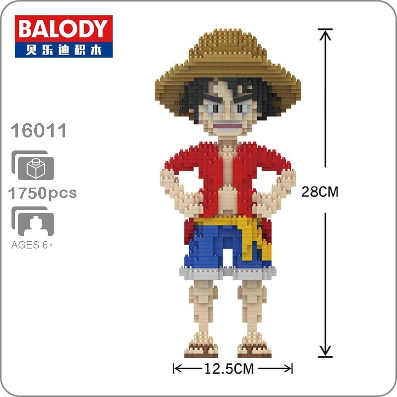 Balody 16011 One Piece Luffy XL